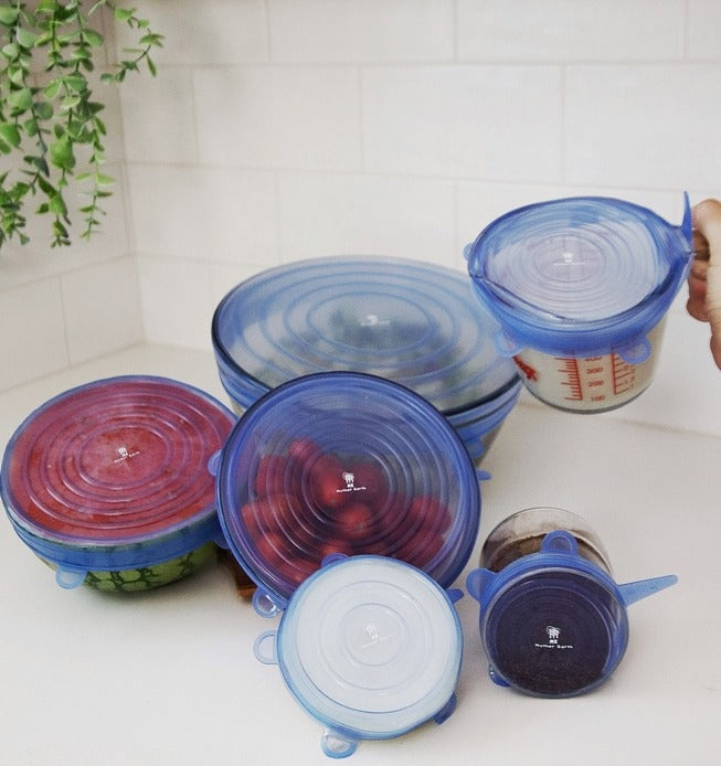 Silicone Bowl Covers 6 pack