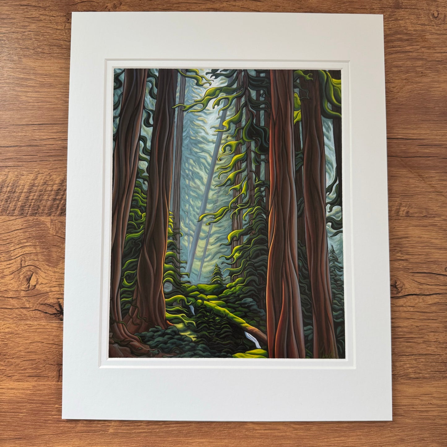 In the Silence of the Forest Print