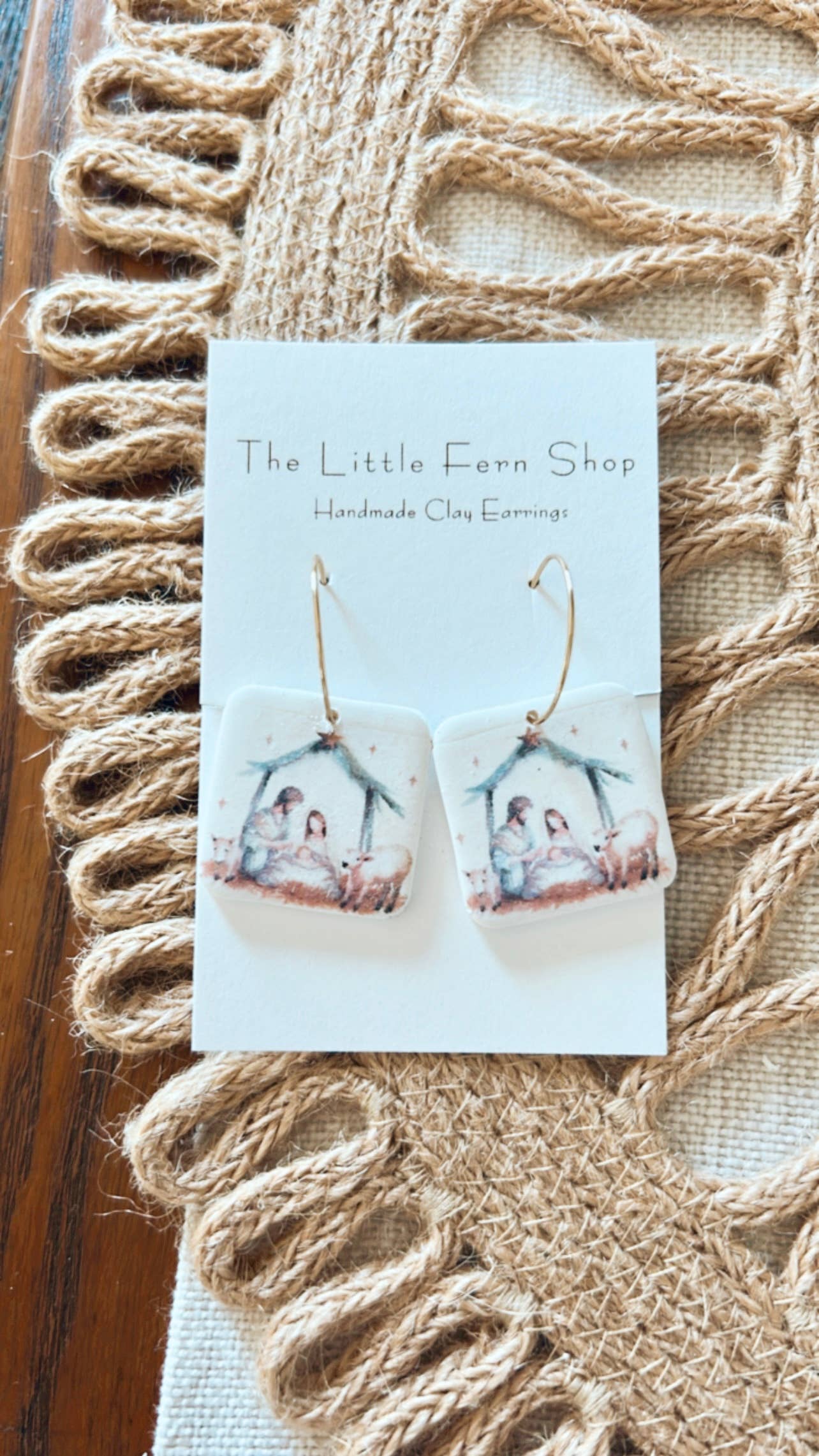 The Nativity Scene Dangle