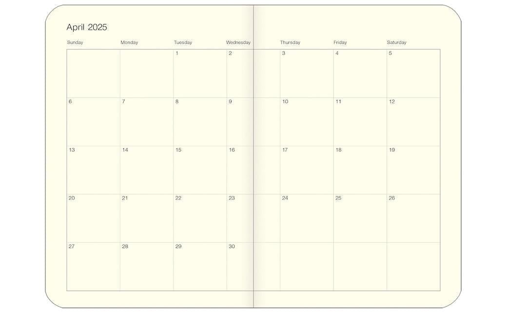2025 Mushrooms Weekly Planner
