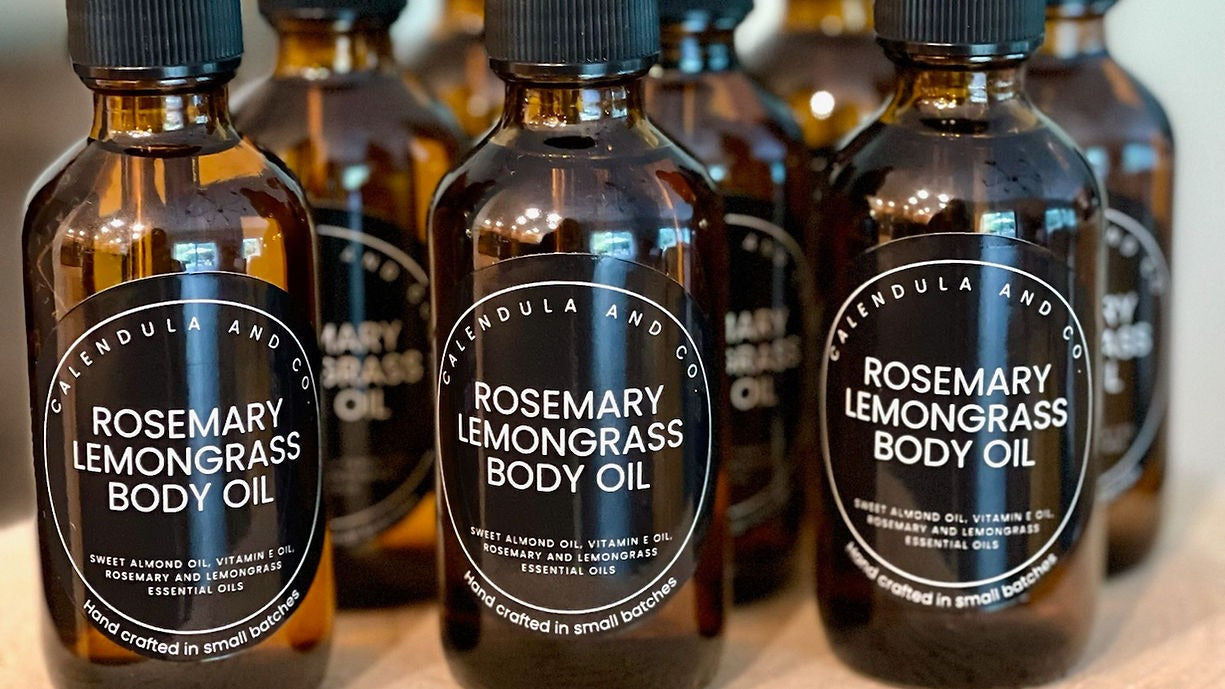 Rosemary & Lemongrass Body Oil