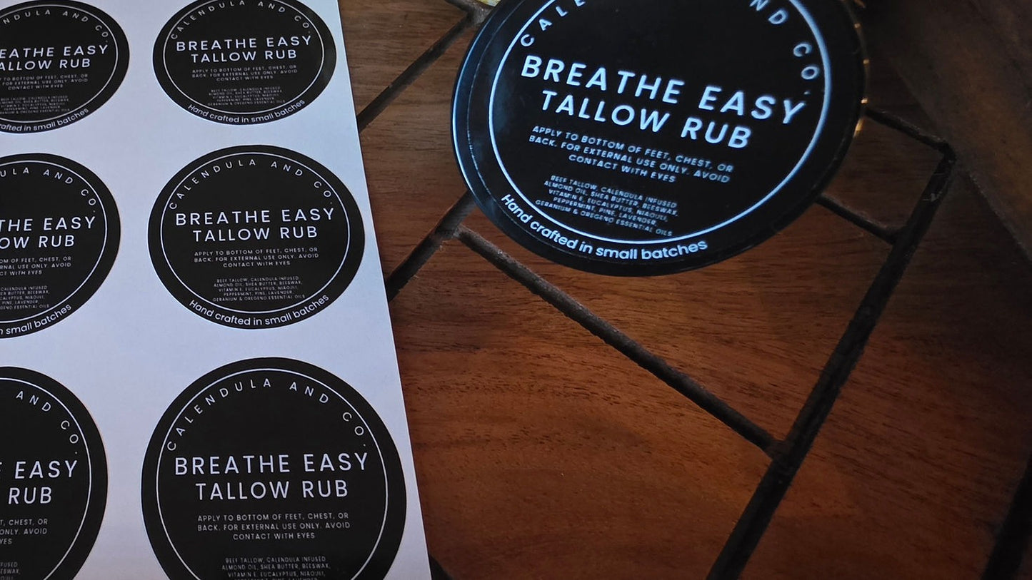 Breathe Easy Tallow Rub