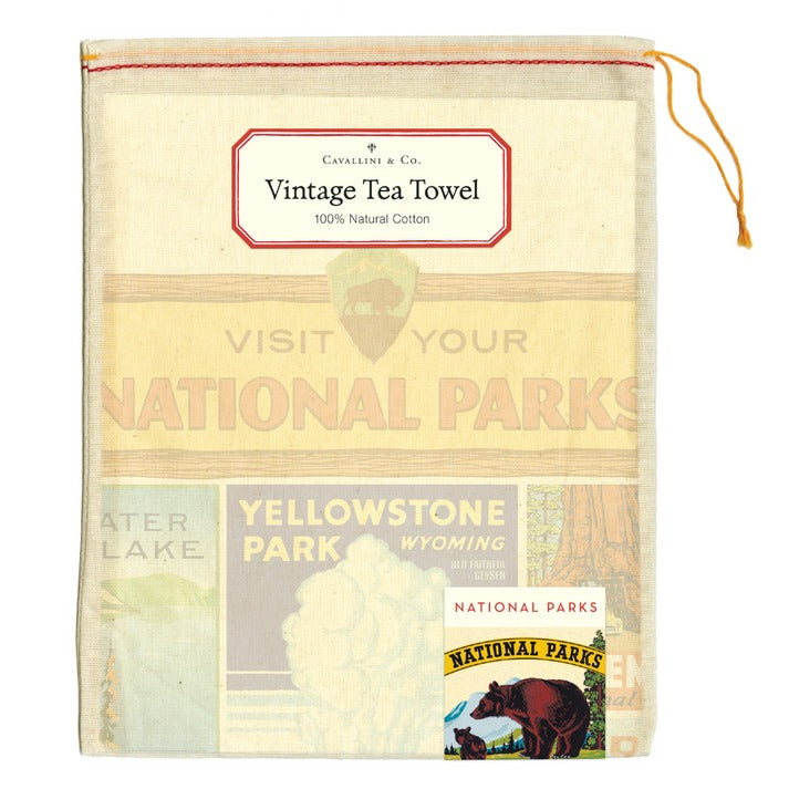National Parks Tea Towel