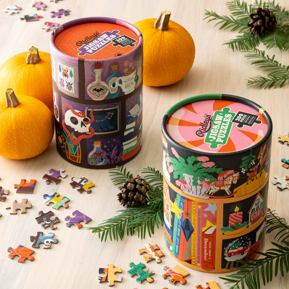 Festive Curiosities 200-Piece Jigsaw Puzzle