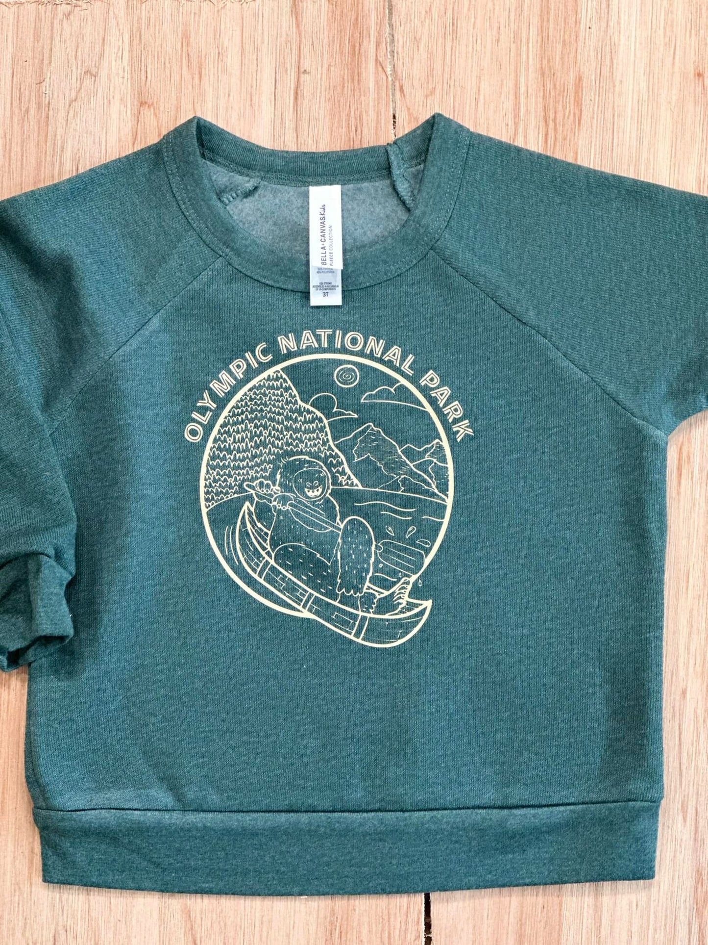 Olympic National Park Toddler Crewneck Sweatshirt