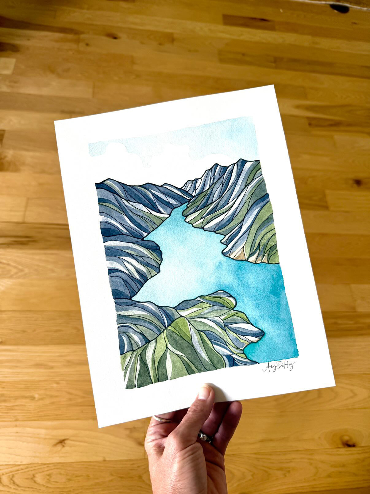 Storm King Vista Print