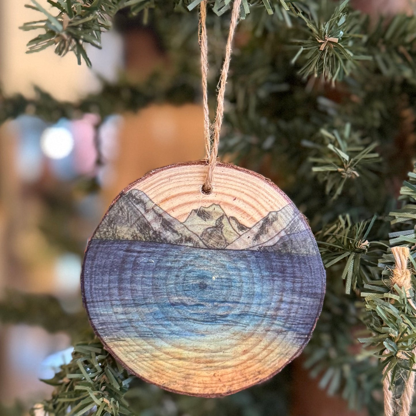 Courting the Wild Ornament
