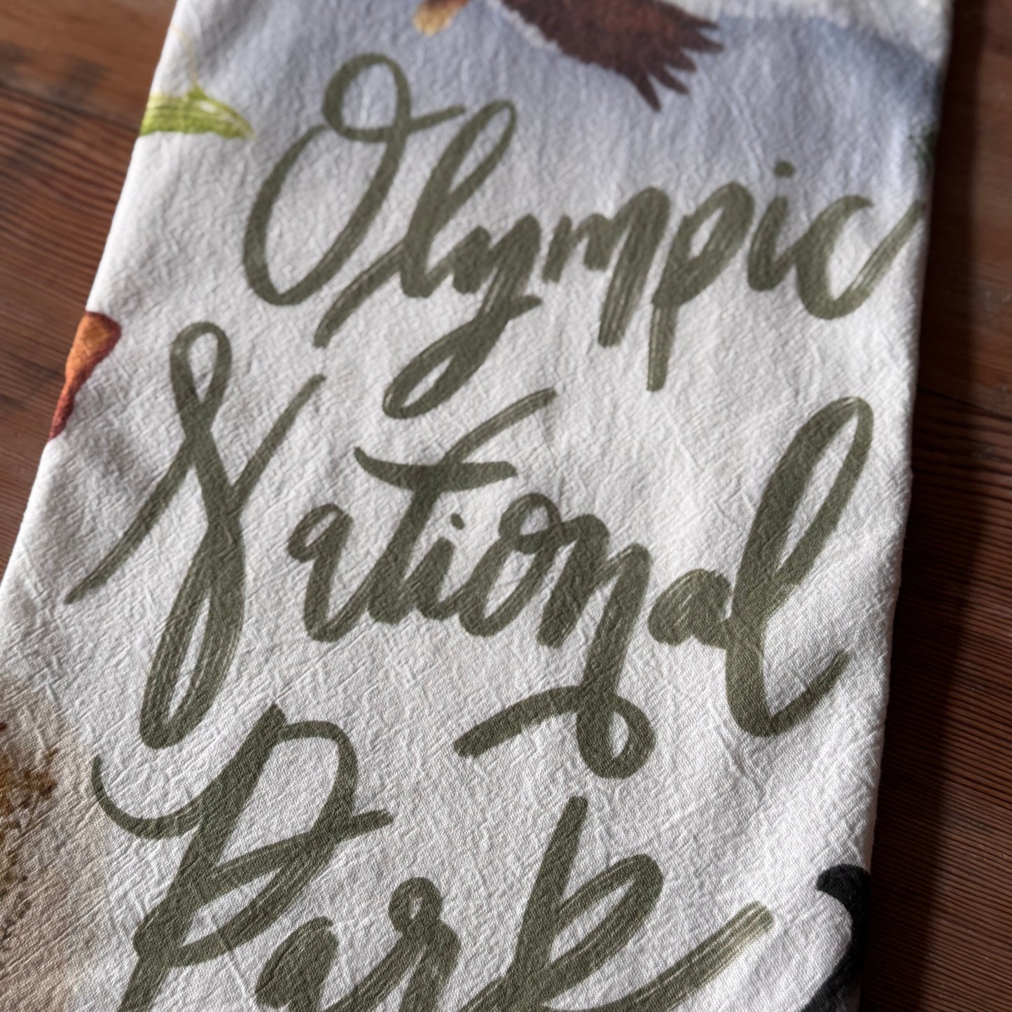 Olympic National Park Tea Towel