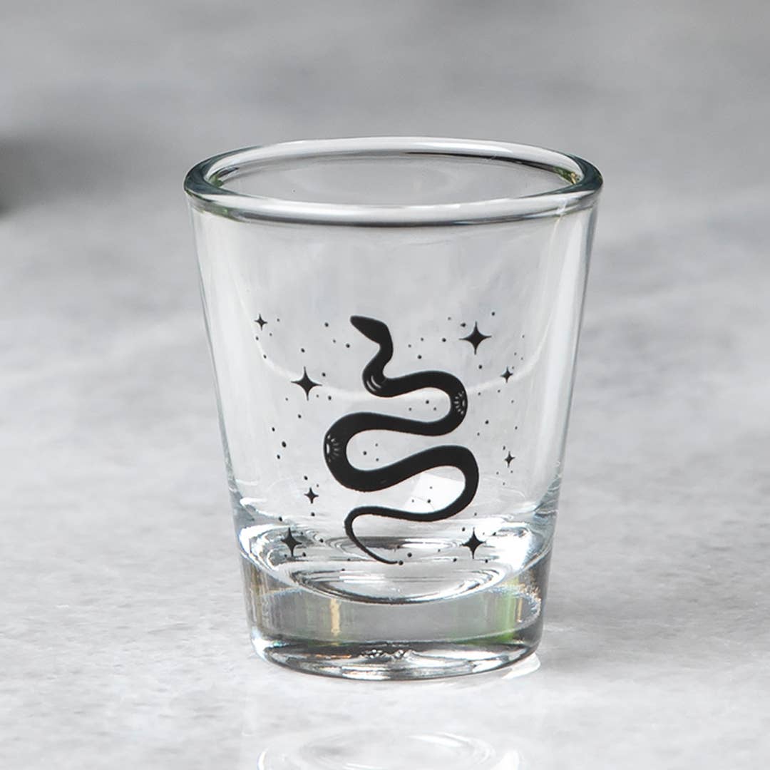 Shot Glasses - Crow and Snake