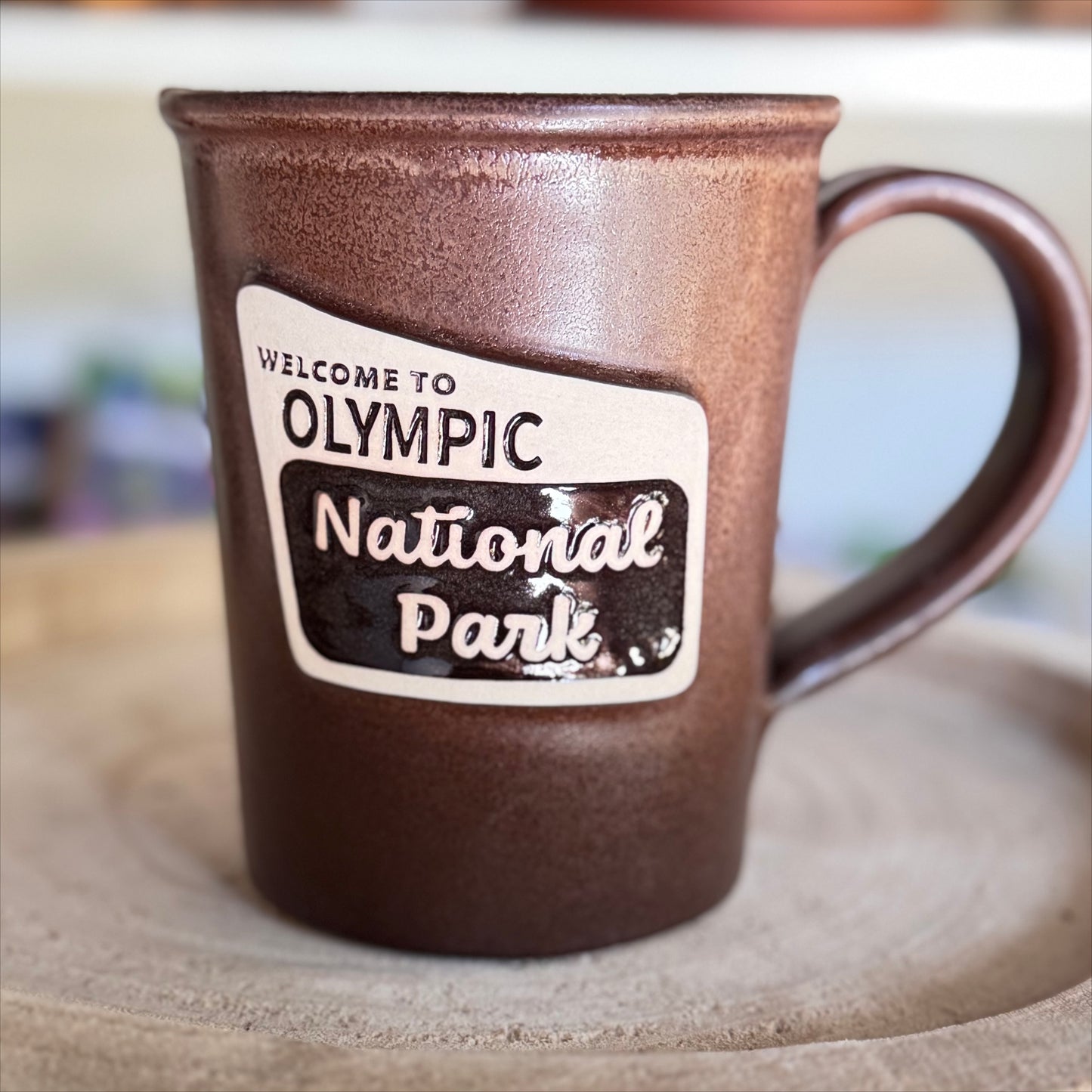 Olympic National Park Pottery Mug