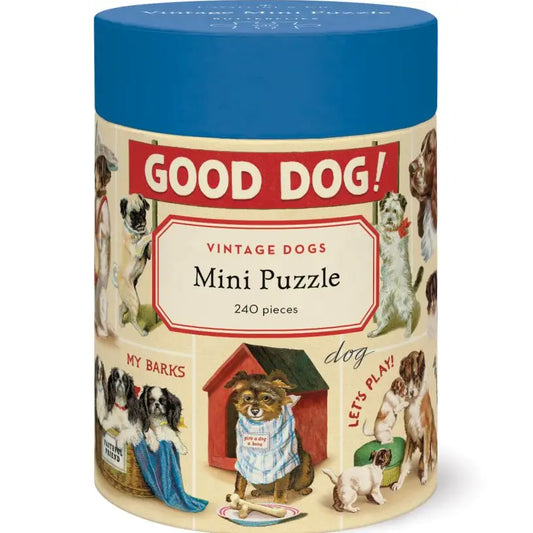 Vintage Dogs Mini 240 Piece Puzzle