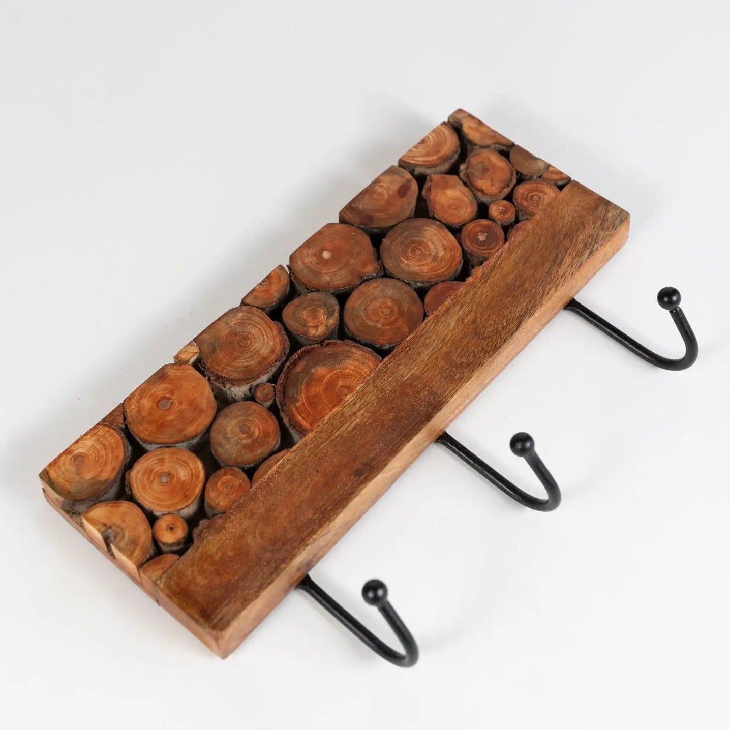 Wood Slice Wall Hook