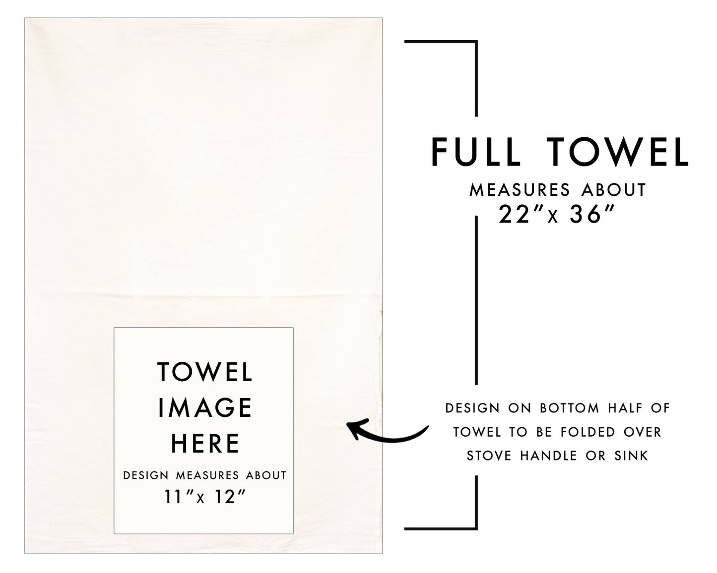 Dungeness Crab Port Angeles Tea Towel