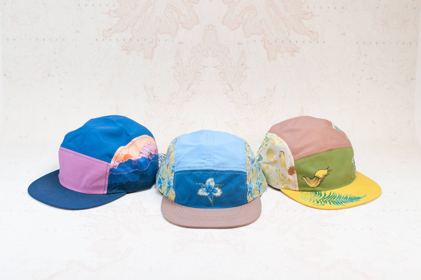 Mountain Layers 5 Panel Trail Hat