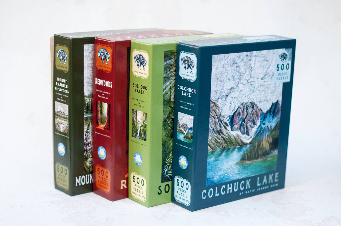 Sol Duc Falls 500 Piece Puzzle