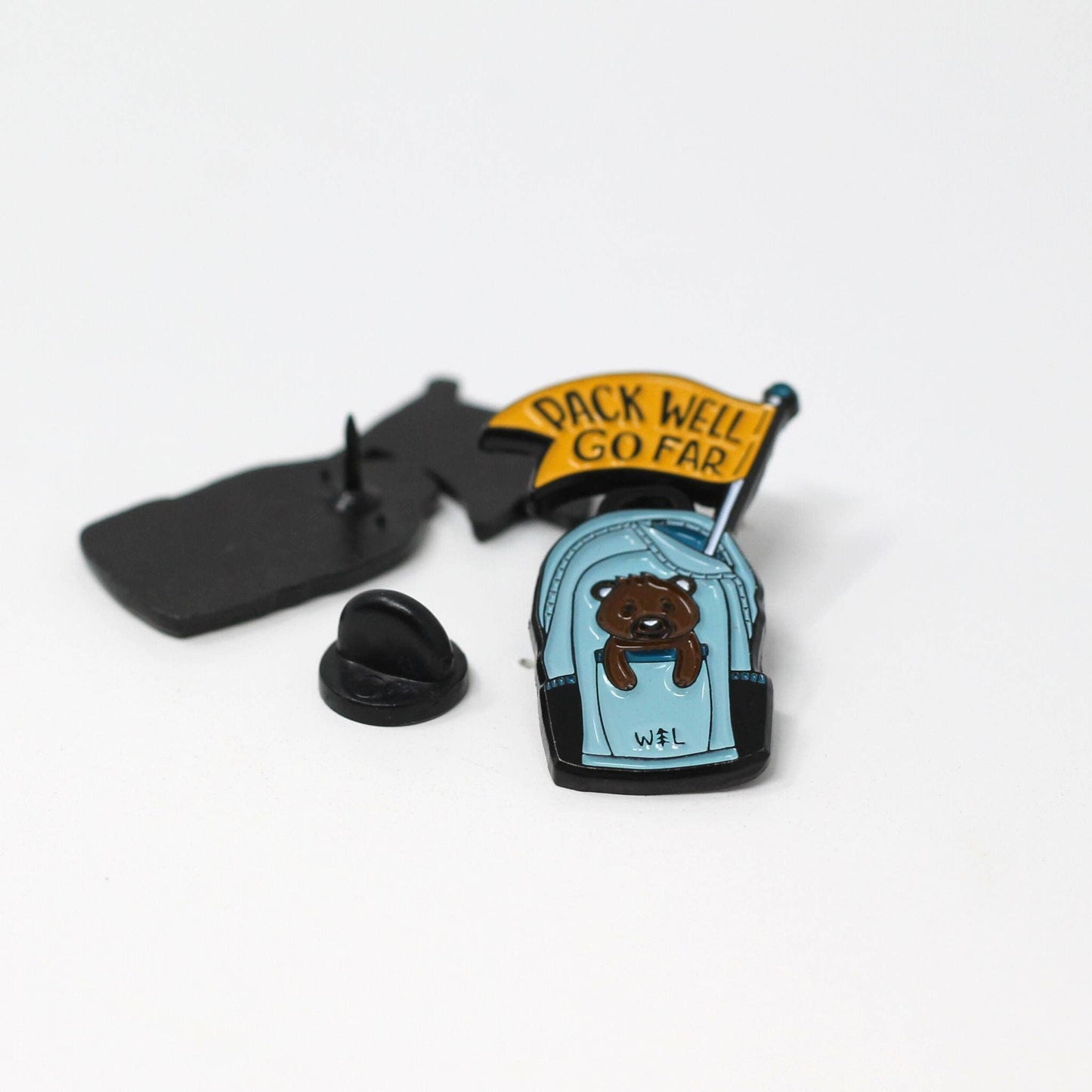 Bear Enamel Pin