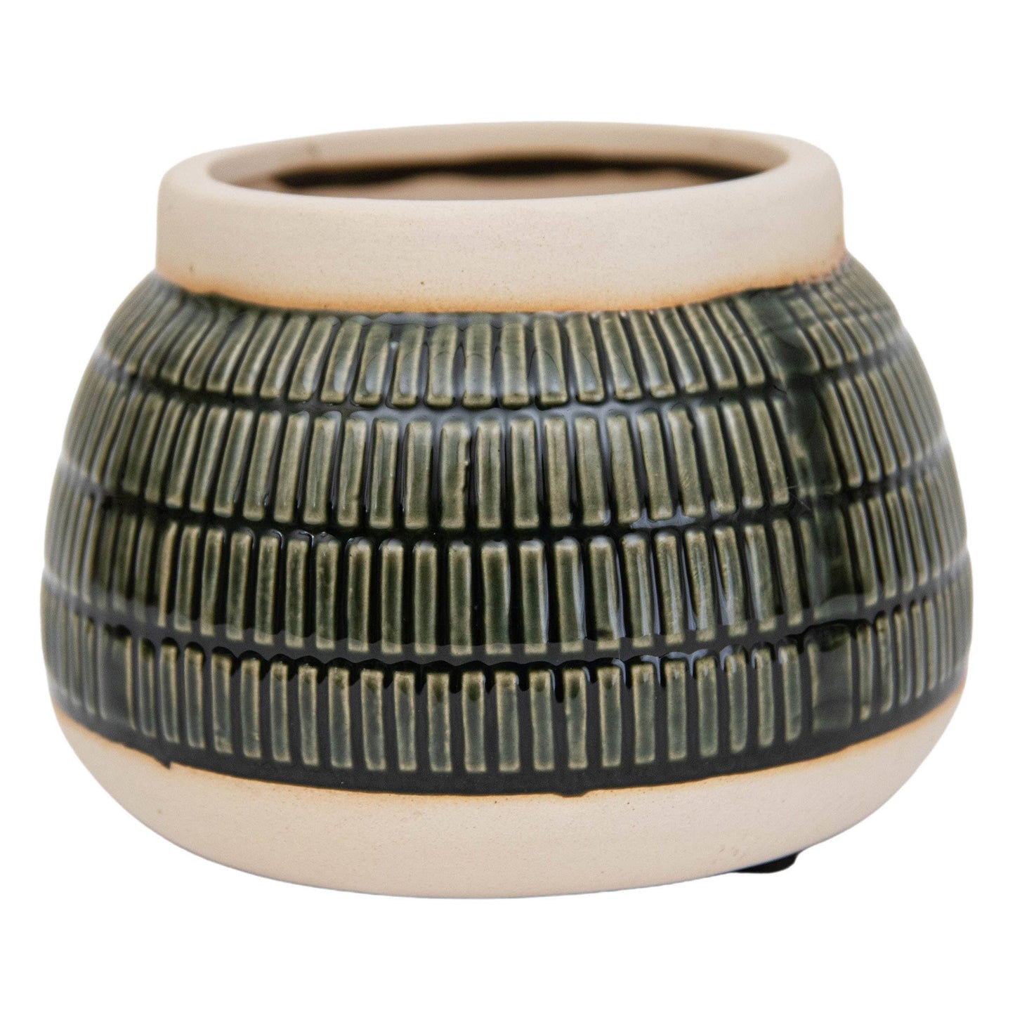 Sage Planter Wide Green