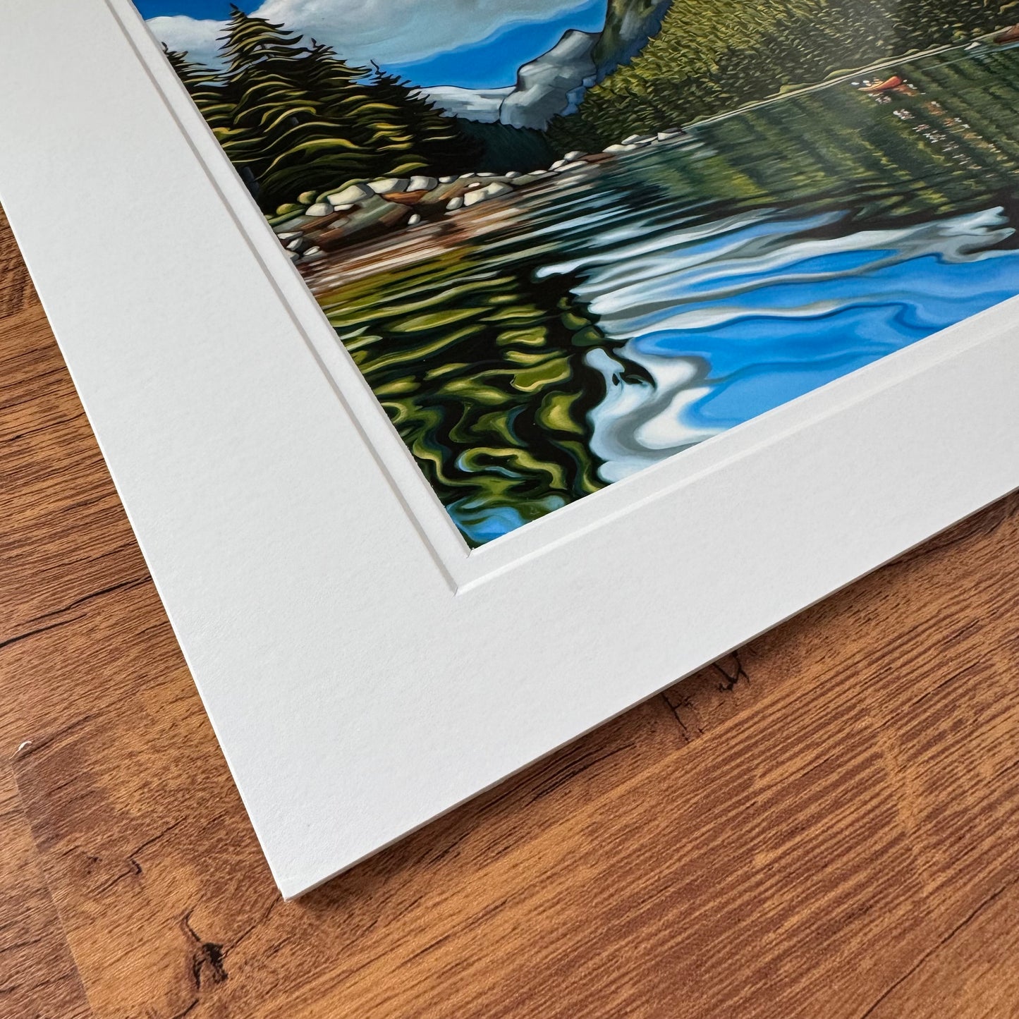 Kayaking the Cove Print