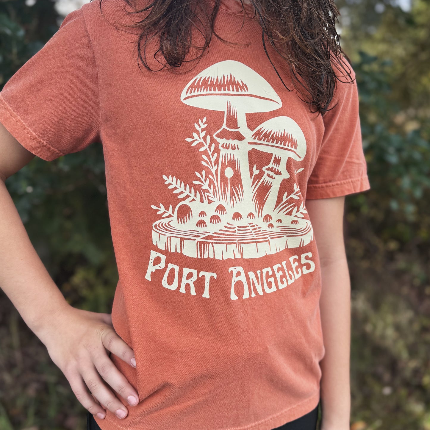 Port Angeles Mushroom T-shirt