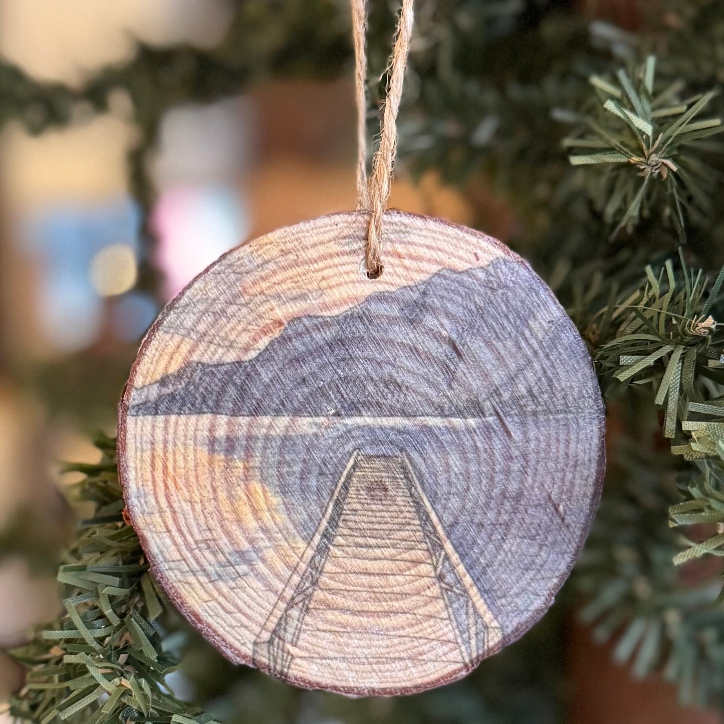 Courting the Wild Ornament