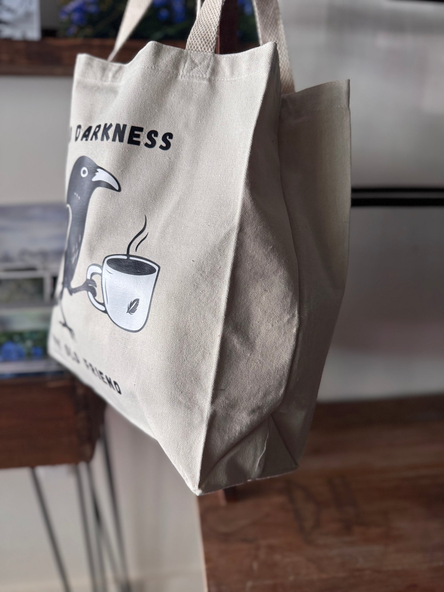 Hello Darkness Tote Bag