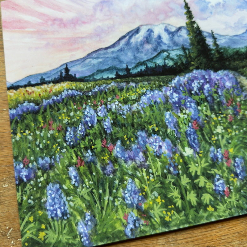 Mount Rainier Print 8x10