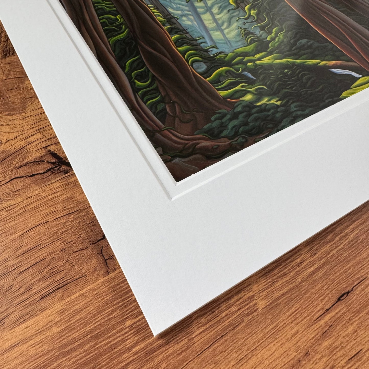 In the Silence of the Forest Print