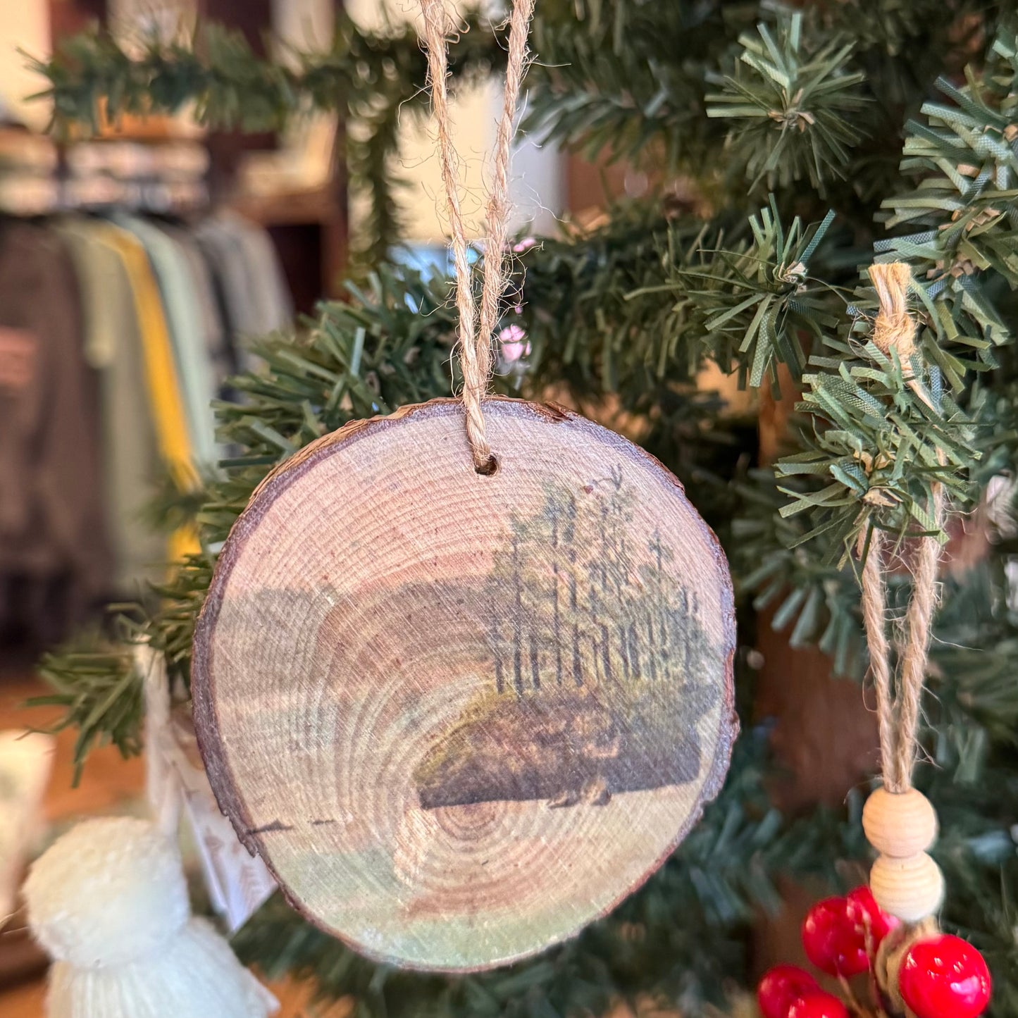 Courting the Wild Ornament