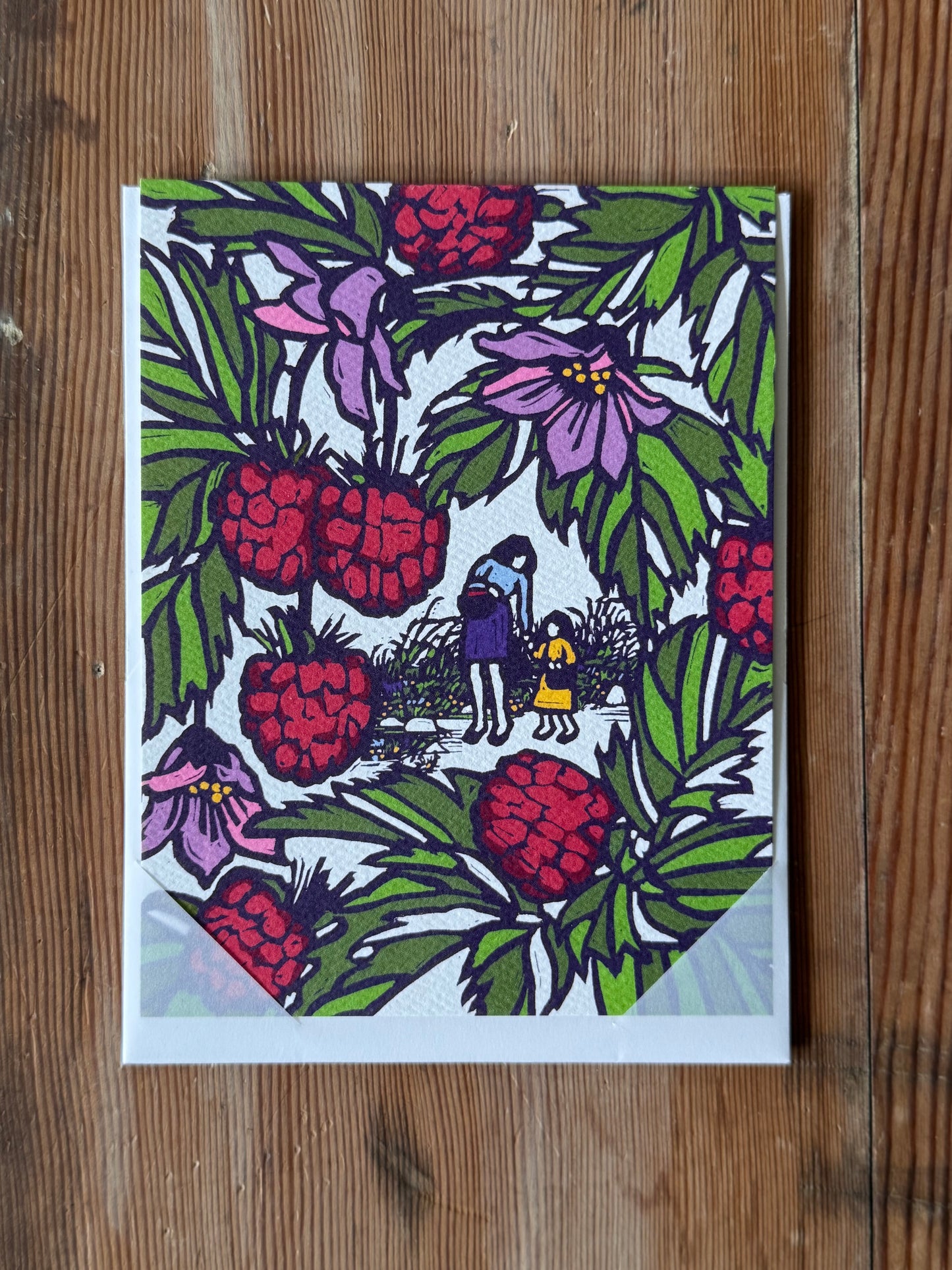 Walking with Mama Card