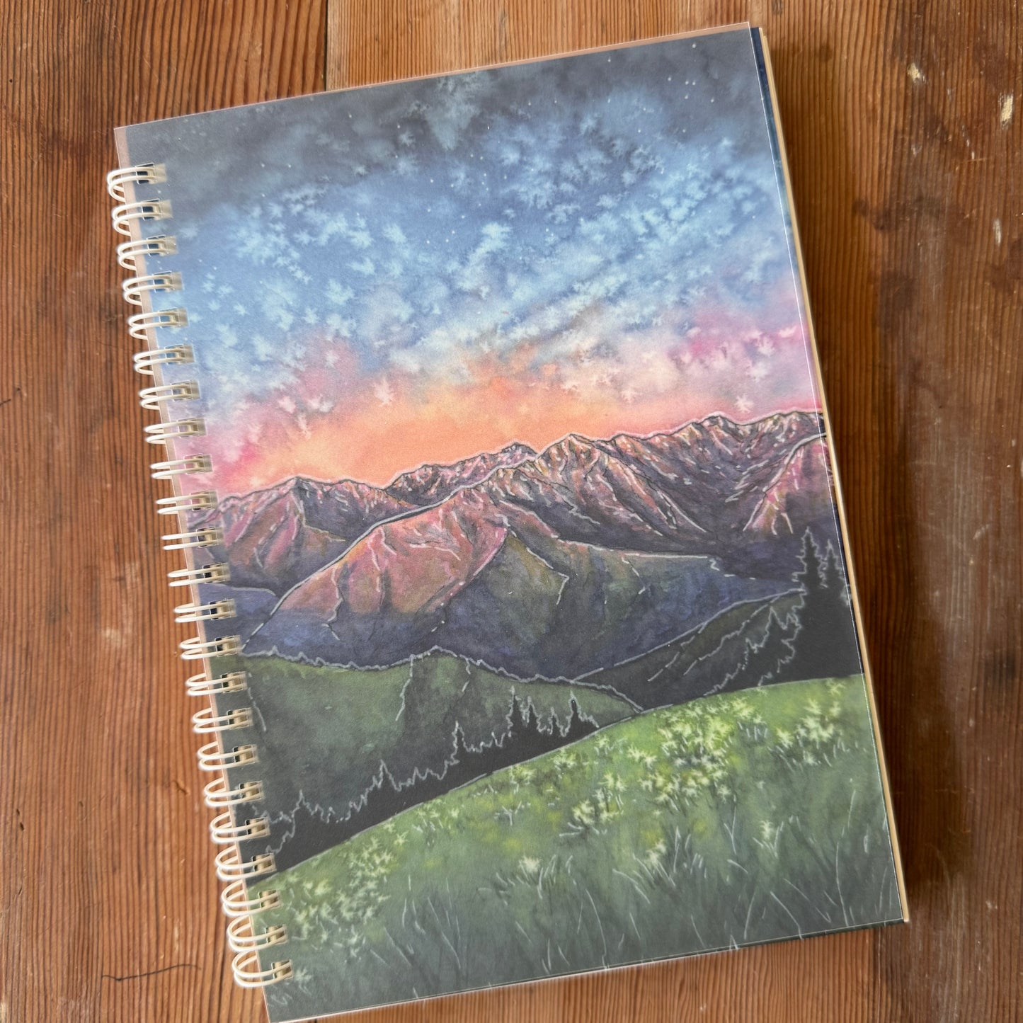 Olympics at Dusk Notebook