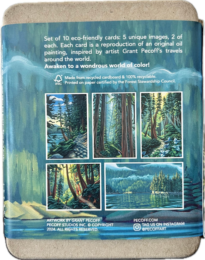 Forest Notecards Boxed Set of 10