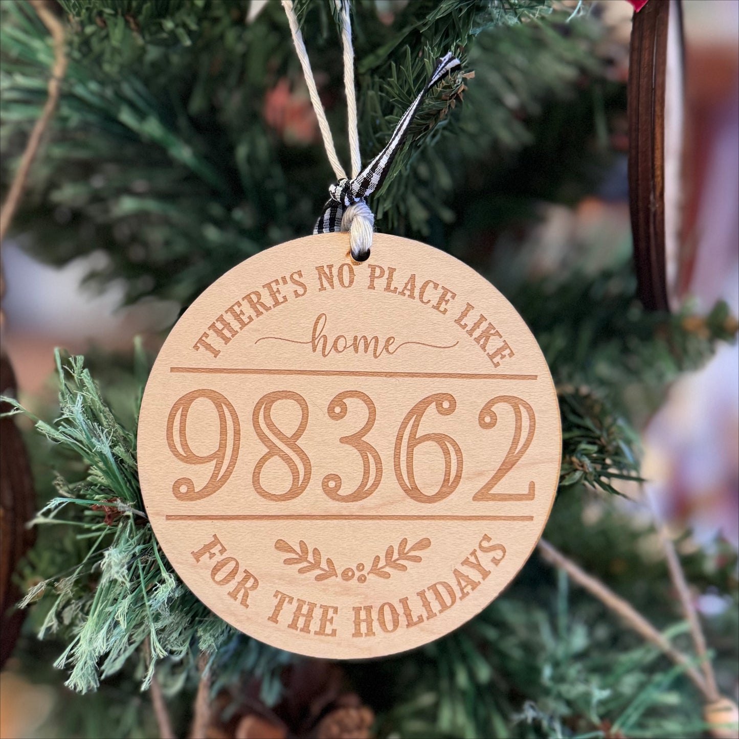 Zip Code Ornament