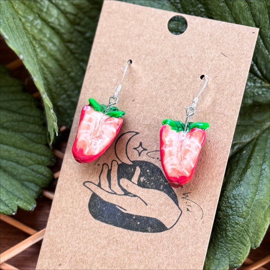 Strawberry Earrings