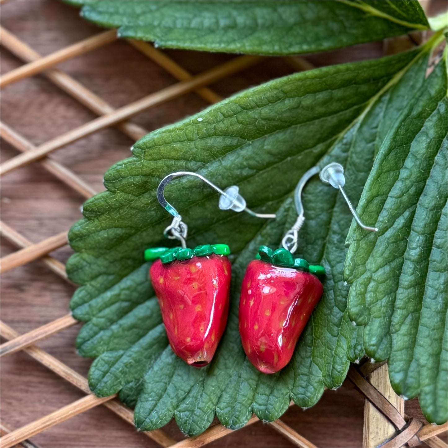 Strawberry Earrings