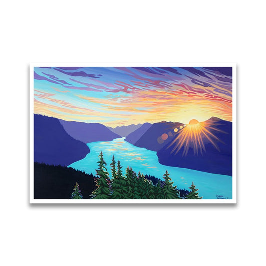 Storm King Sunset Print