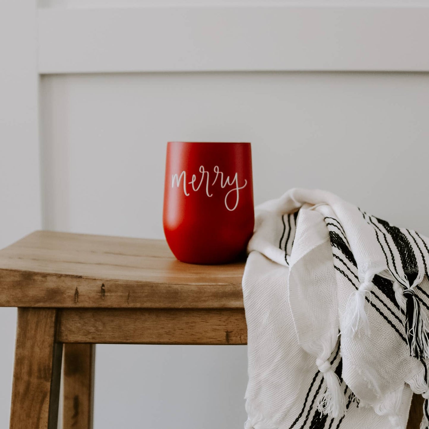Merry Wine Tumbler