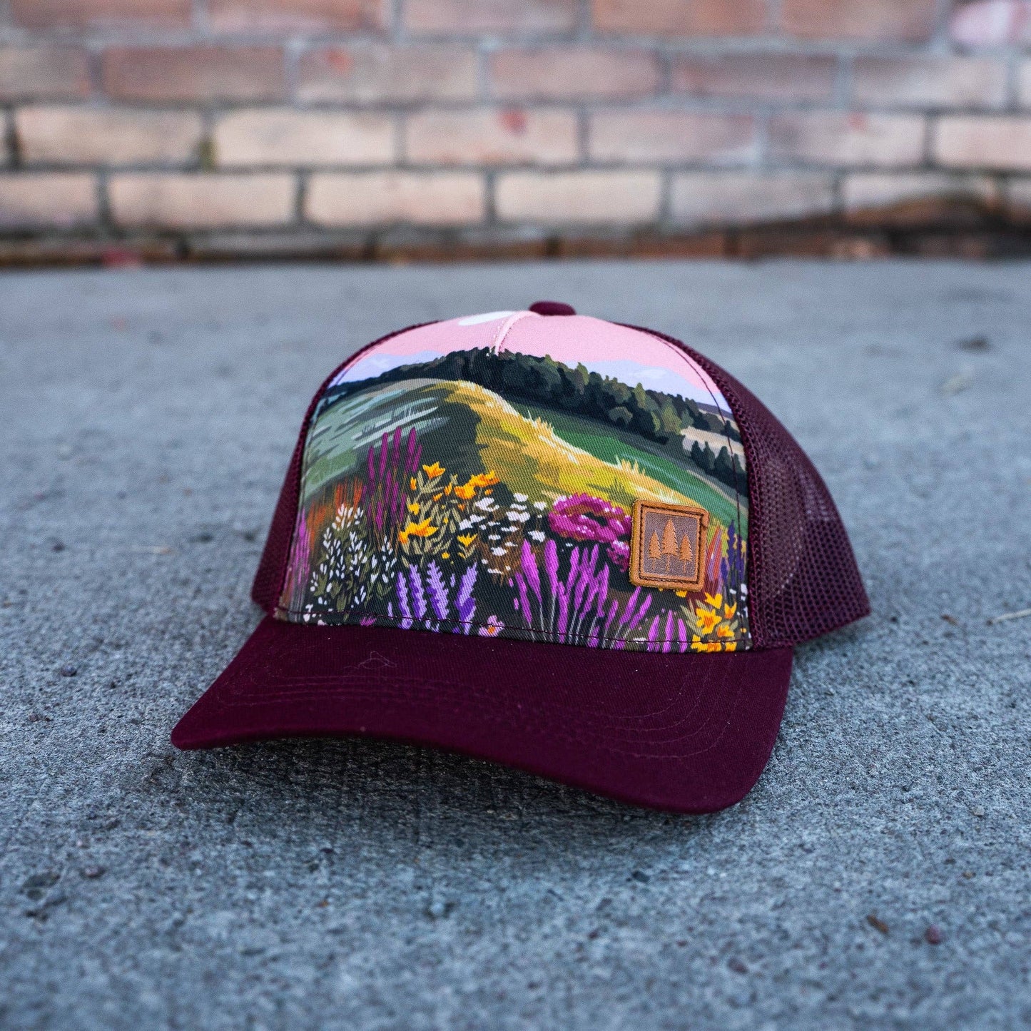 Wildflower Field Trucker Hat