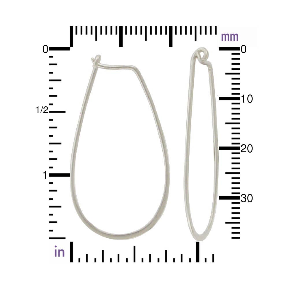 Sterling Silver Hoop Earrings