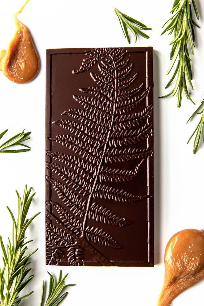 Rosemary Caramel Chocolate Bar