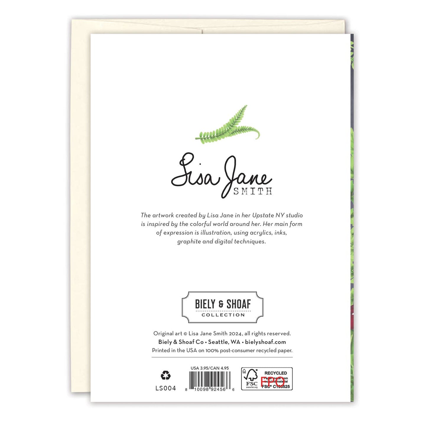 Woodland Sympathy Card