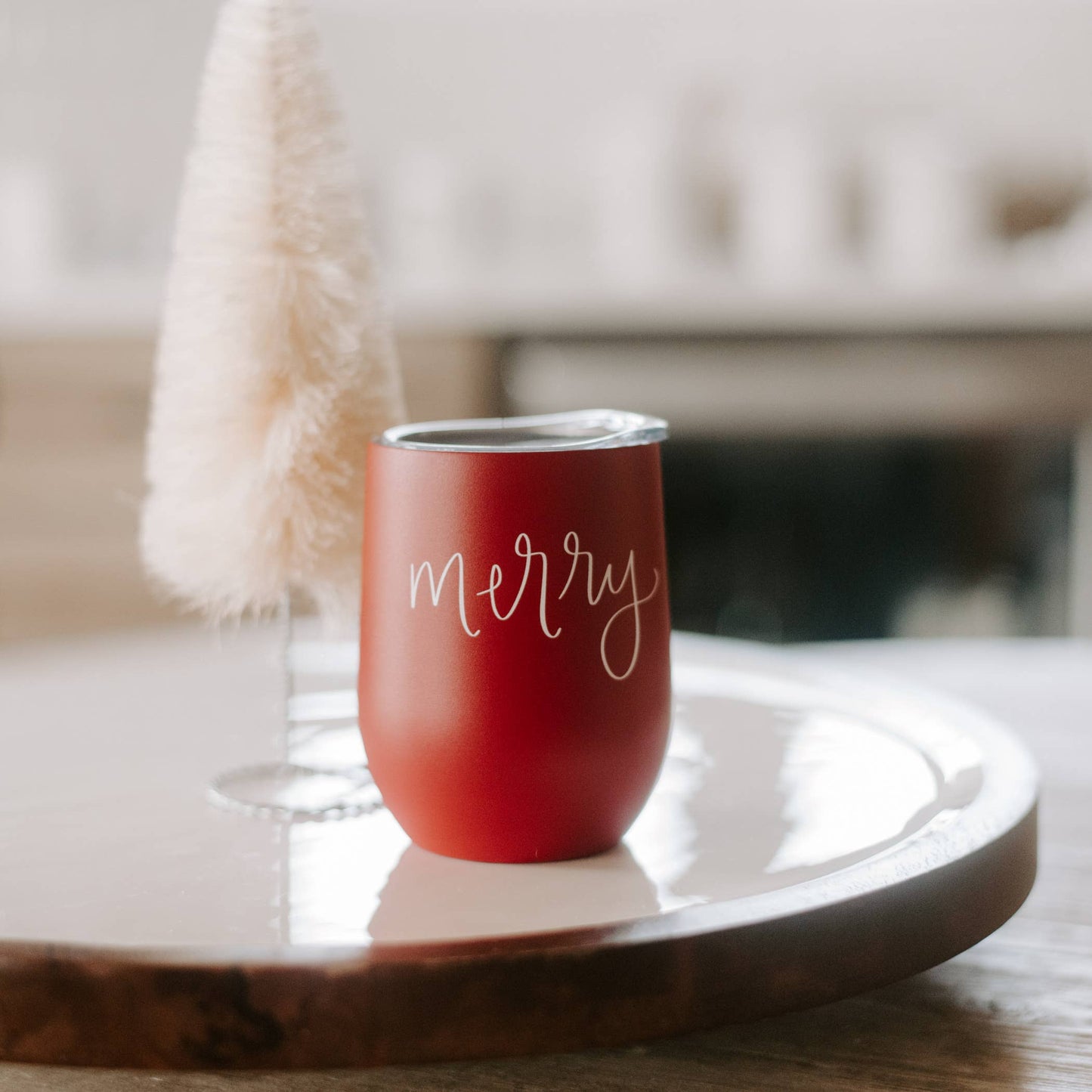 Merry Wine Tumbler