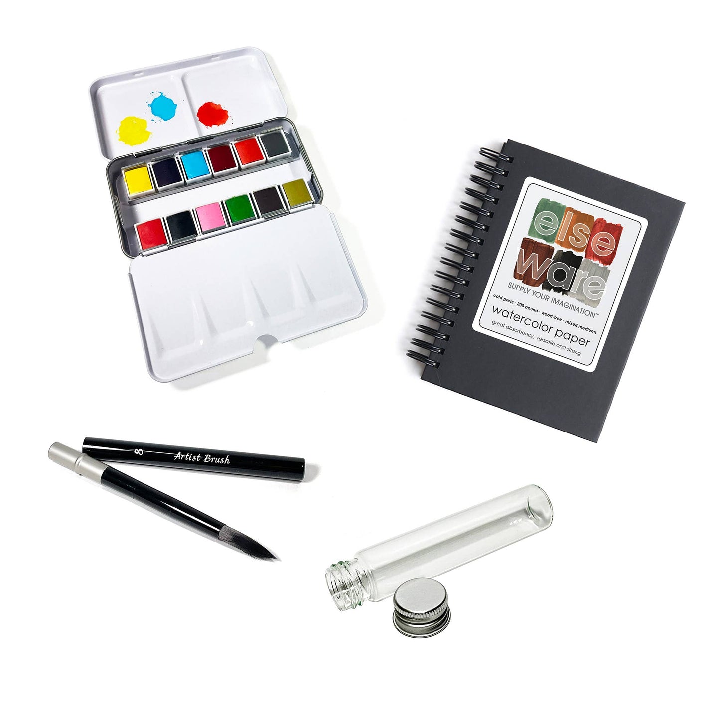 Watercolors On-The-Go Kit