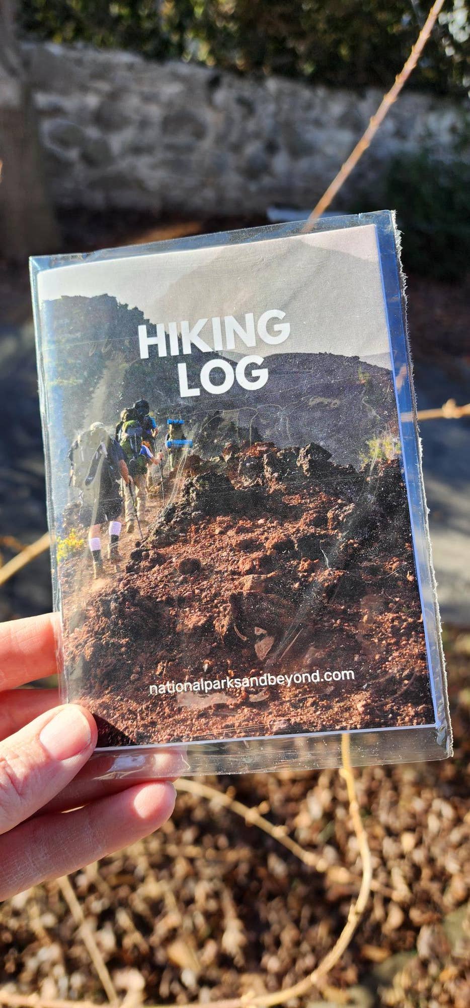 Pocket Size Hiking Log