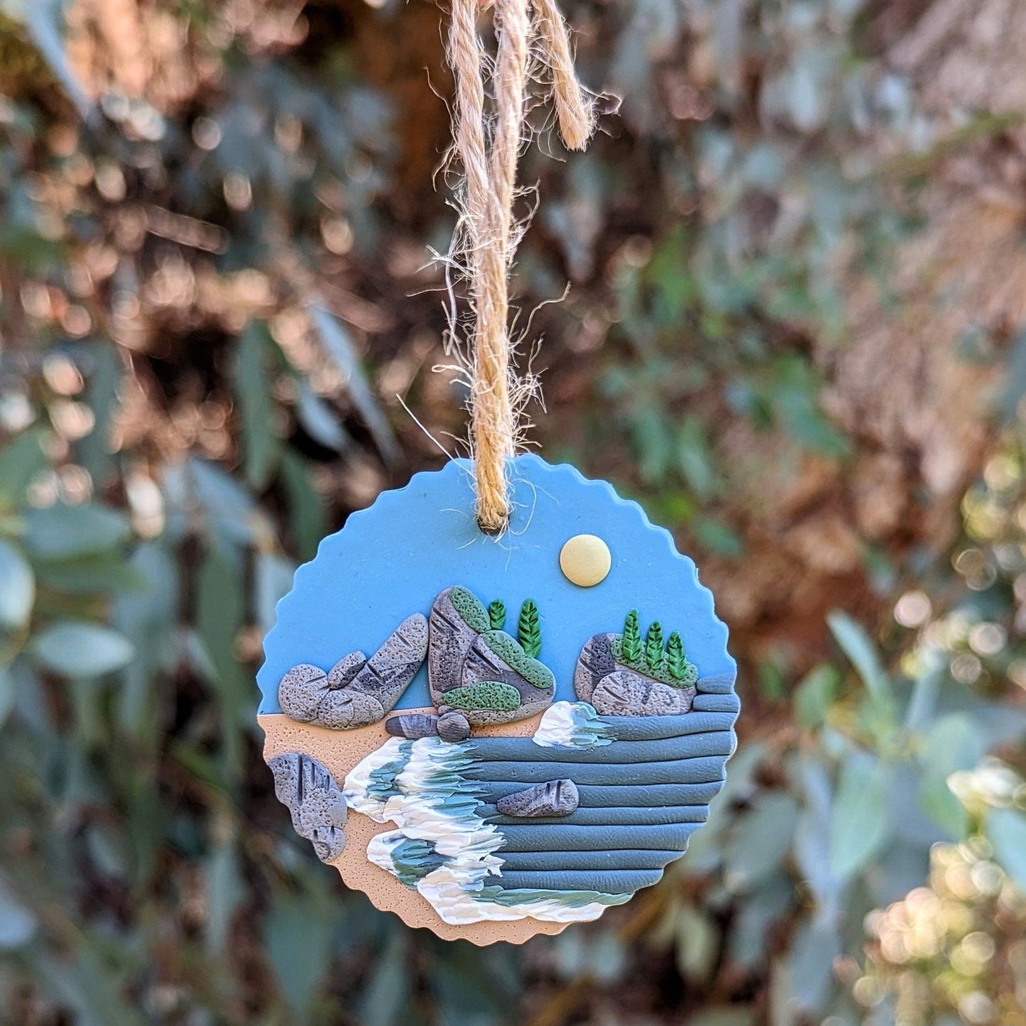 Olympic National Park Clay Ornament