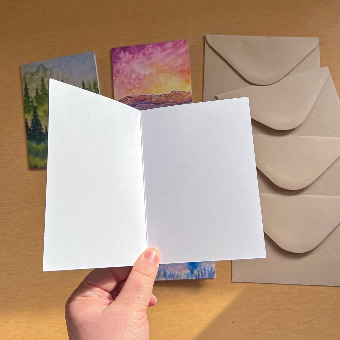 Evergreen Forest Card