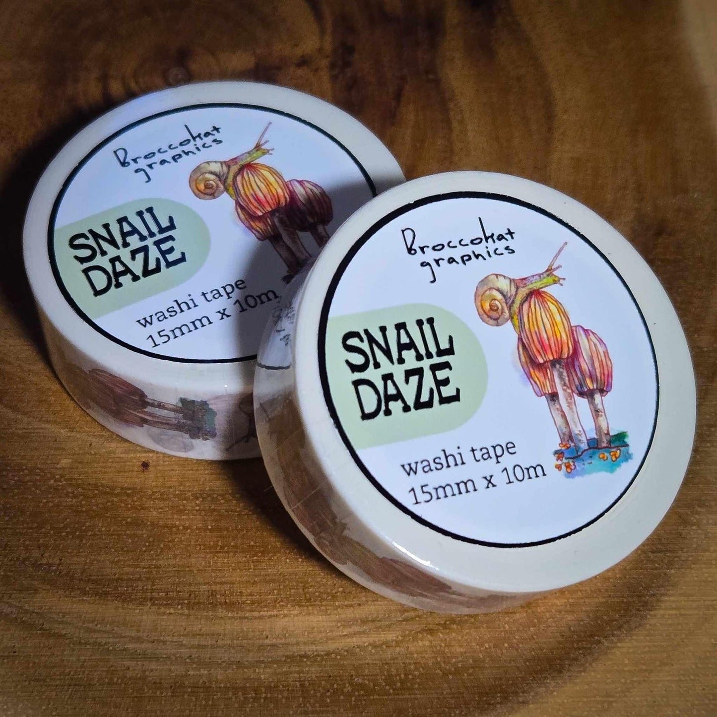 Snail Daze Washi Tape