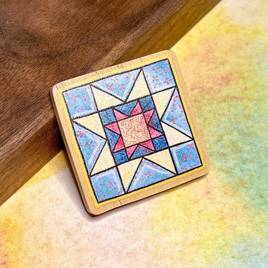 Quilt Block Pin
