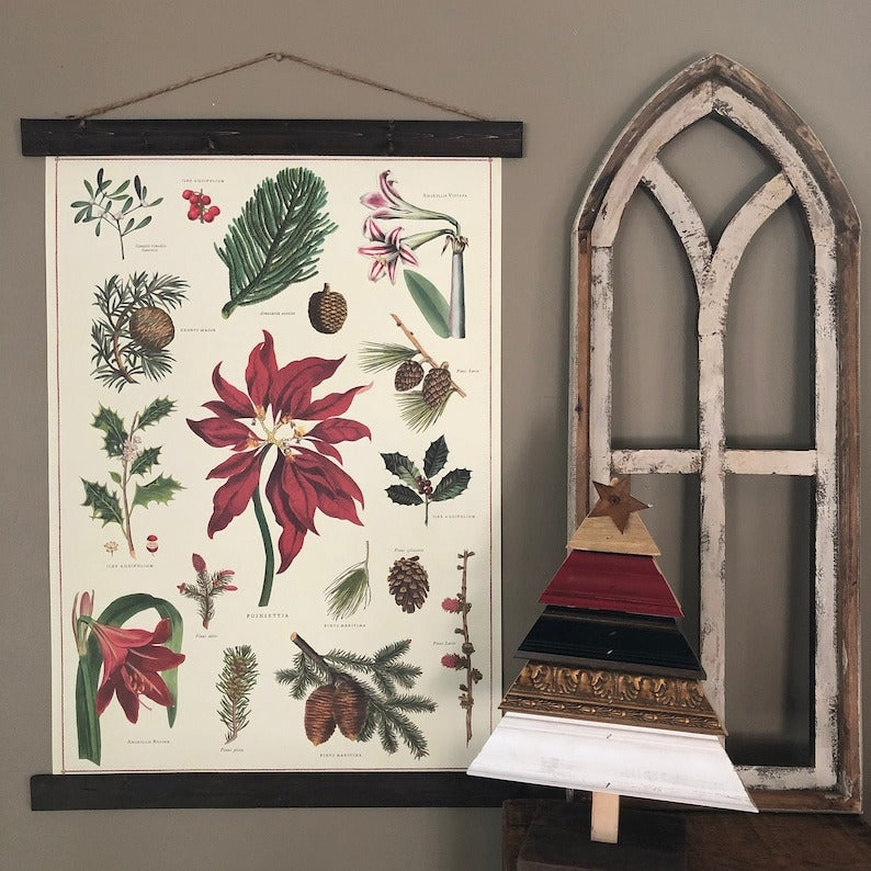 Christmas Botanical Poster
