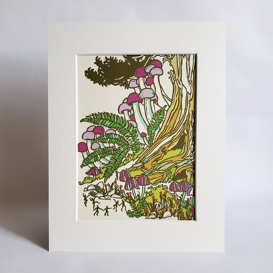 Mushroom Art Print