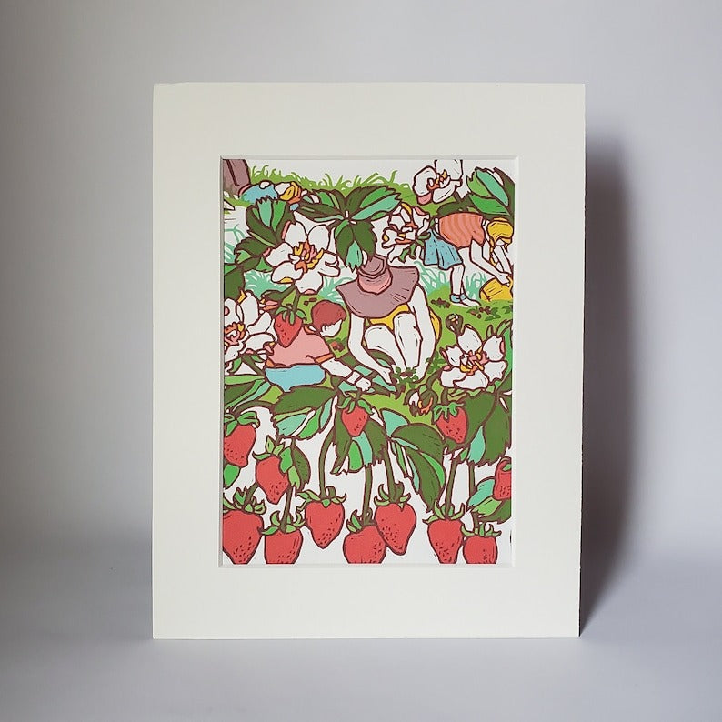 Strawberry Art Print